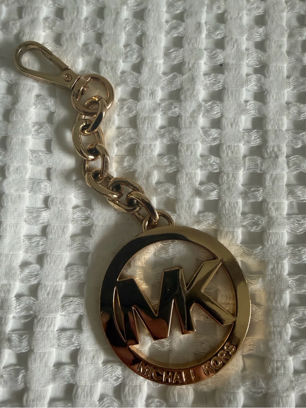 Gold Michael Kors Key Chain